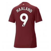 Manchester City Erling Haaland #9 Tredjedrakt Dame 2024-25 Kortermet